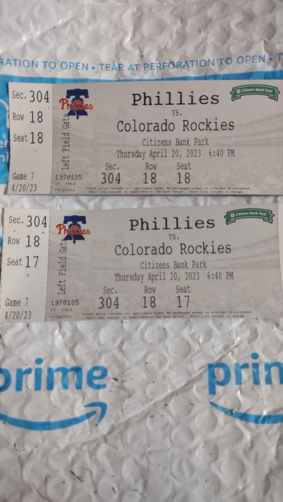 Phillies Tickets for Sale in Collingswood, NJ OfferUp