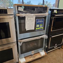 Built In Double Wall Oven 30 Incn Wide Stainless steel