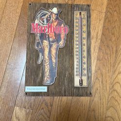 Vintage 80s 90s Marlboro Cowboy Thermostat 