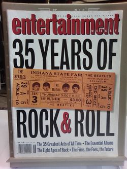 Entertainment Weekly 35 Years Of Rock And Roll November 9th 1990