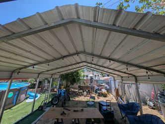 Carport 2 car 18 wide x 20 long
