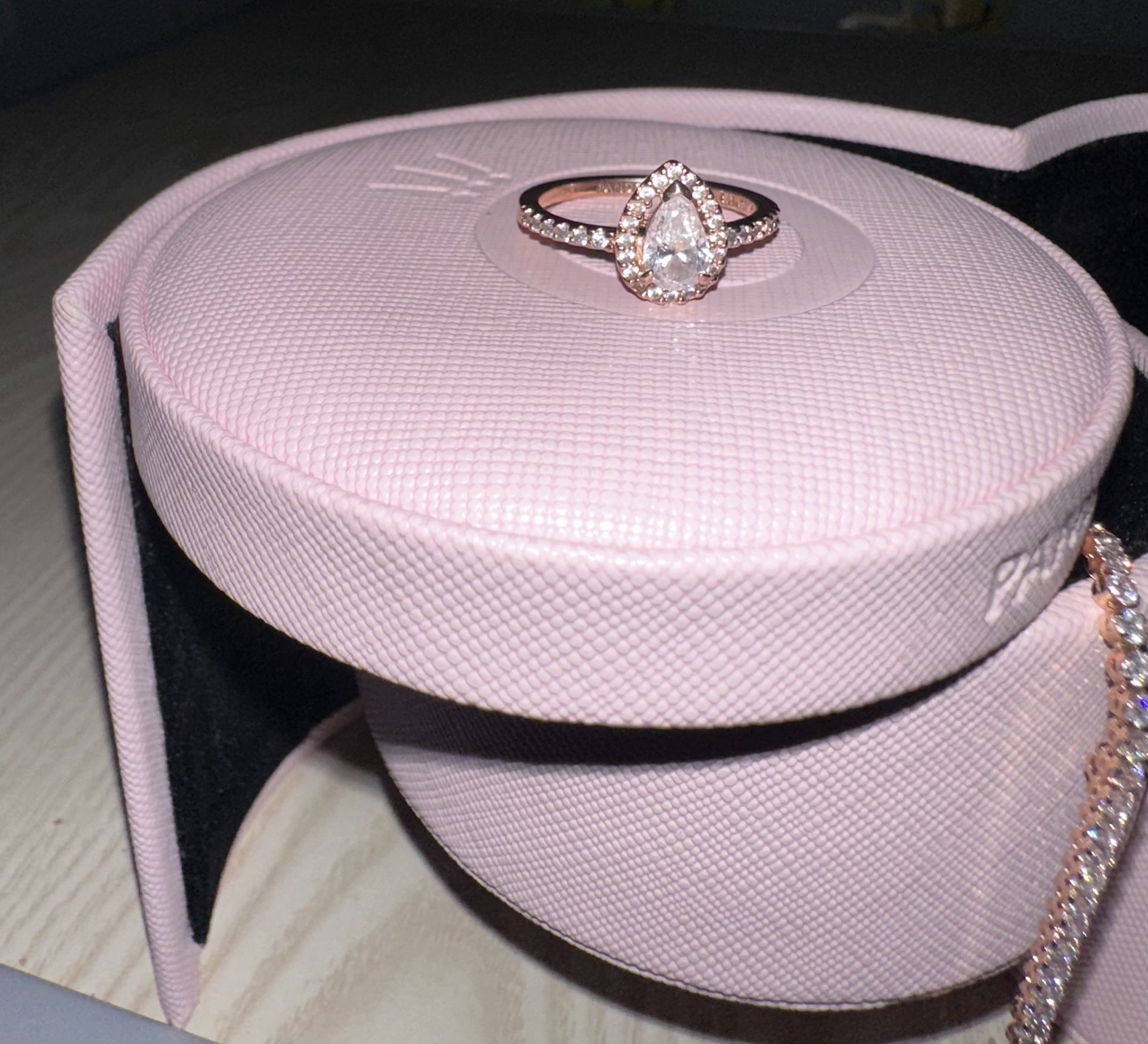 Pandora Ring And Bracelet Set