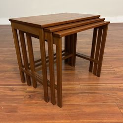 France & Son Danish Teak Nesting Tables - Many More Items In Stock!