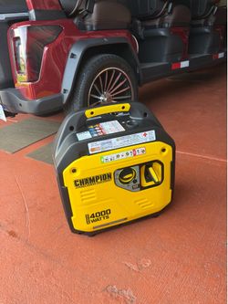 Champion 4000 watt Inverter Generator (New)