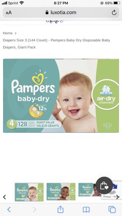 diapers size 4