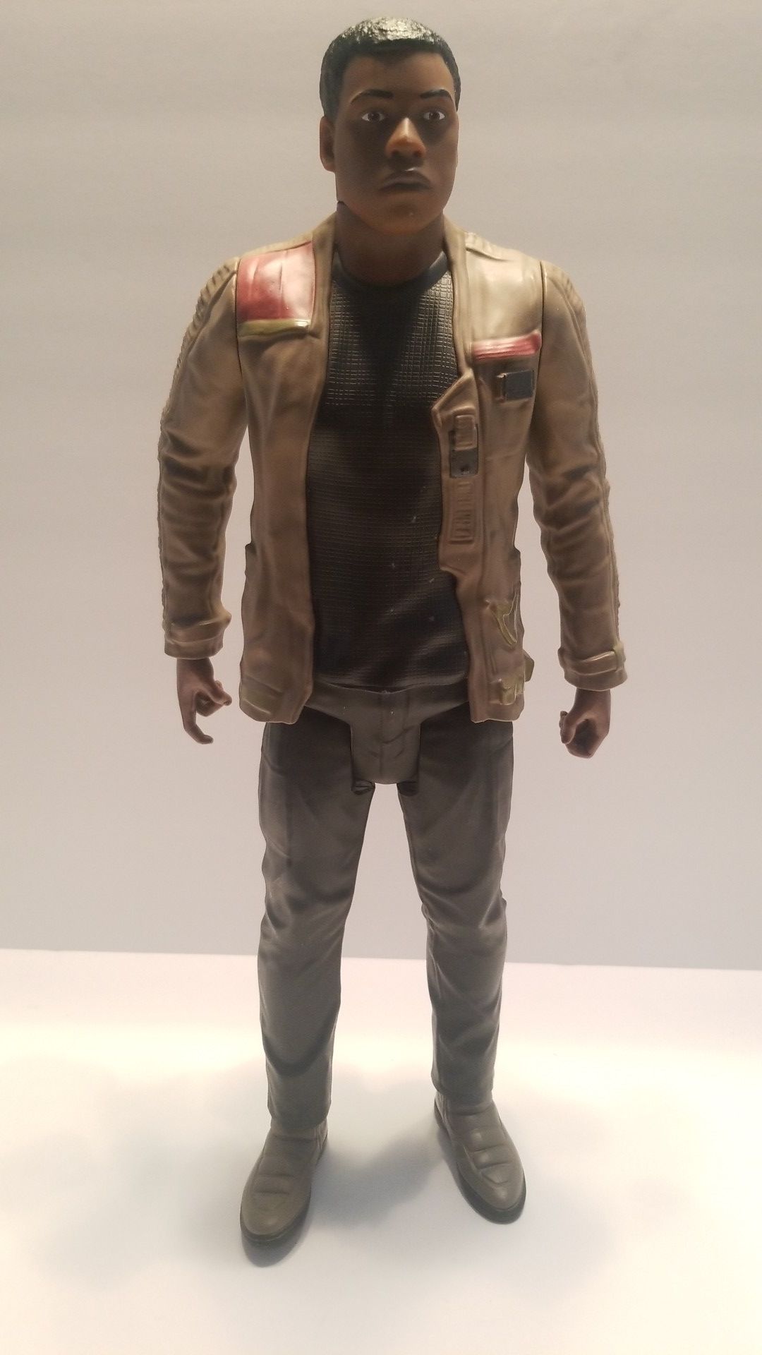 Star Wars Finn figure 19" moveable arms & legs; excellent condition