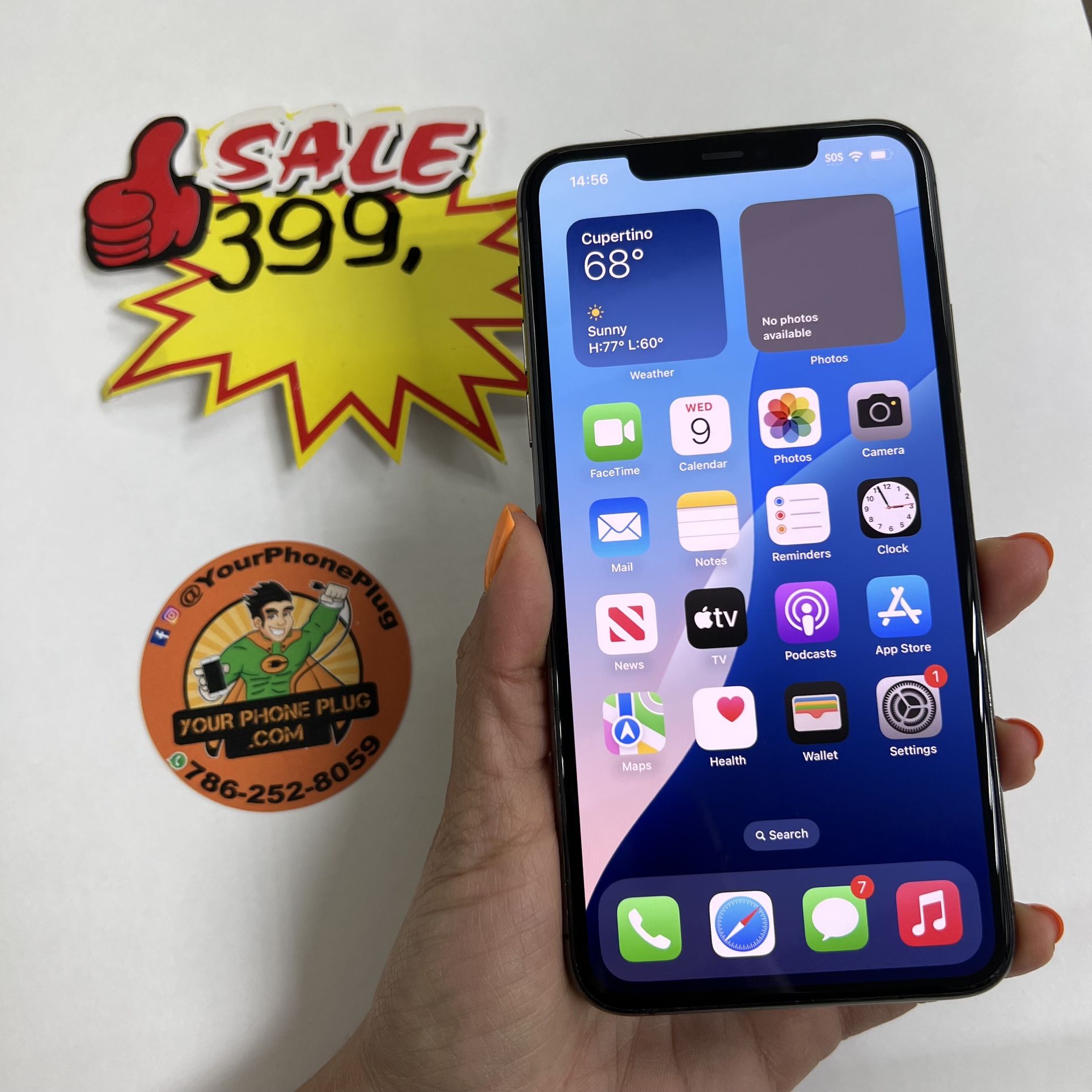 IPHONE 11 PRO MAX UNLOCKED 256GB