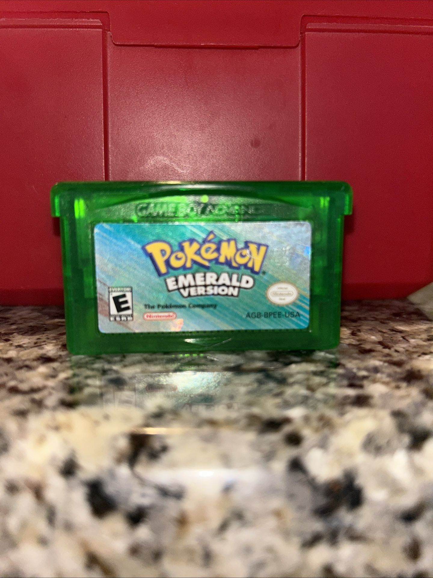 Pokemon Emerald Authentic Game Cartridge