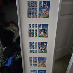 Complete Looney Tunes U.S Postal Stamp Collection.