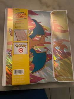 Charizard Mead Pokémon Trapper Keeper Binder