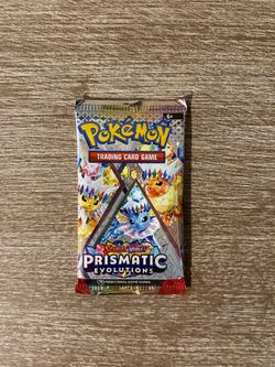 Single pack of Prismatic Evolutions(Sealed)