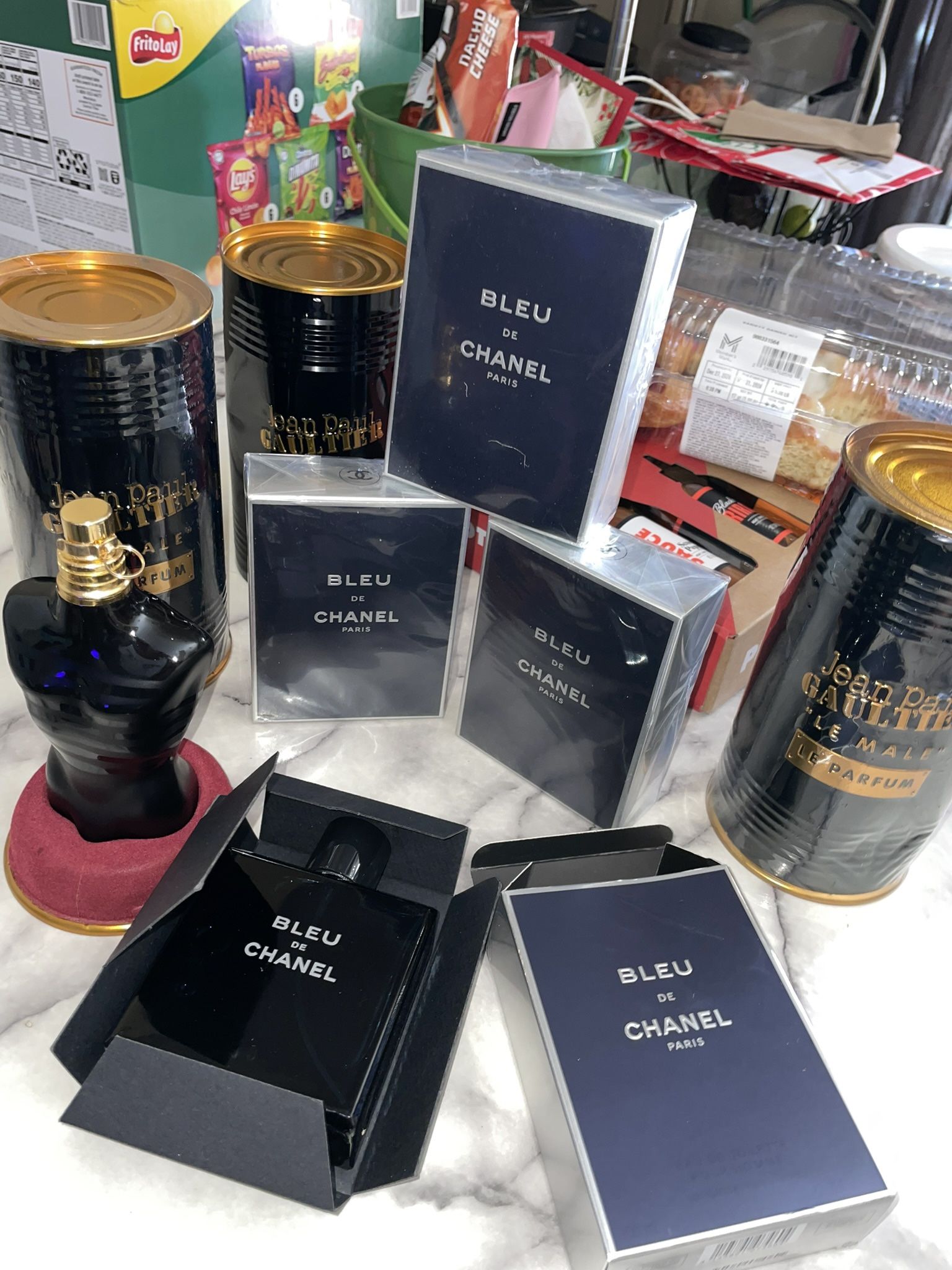 Bleu De Chanel And Jean Paul Gaultier Le Male Cologne