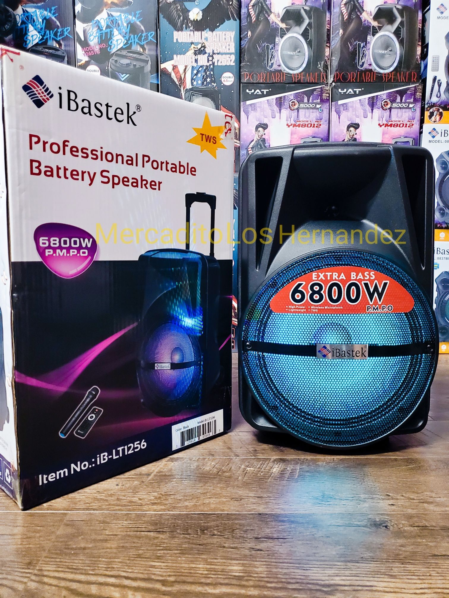 Super Bluetooth Speaker ❗️12" Woofer - Nuevas 6800w - Long Battery 🔋