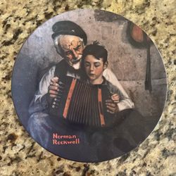 Norman Rockwell, Limited Edition Plate The Music Maker