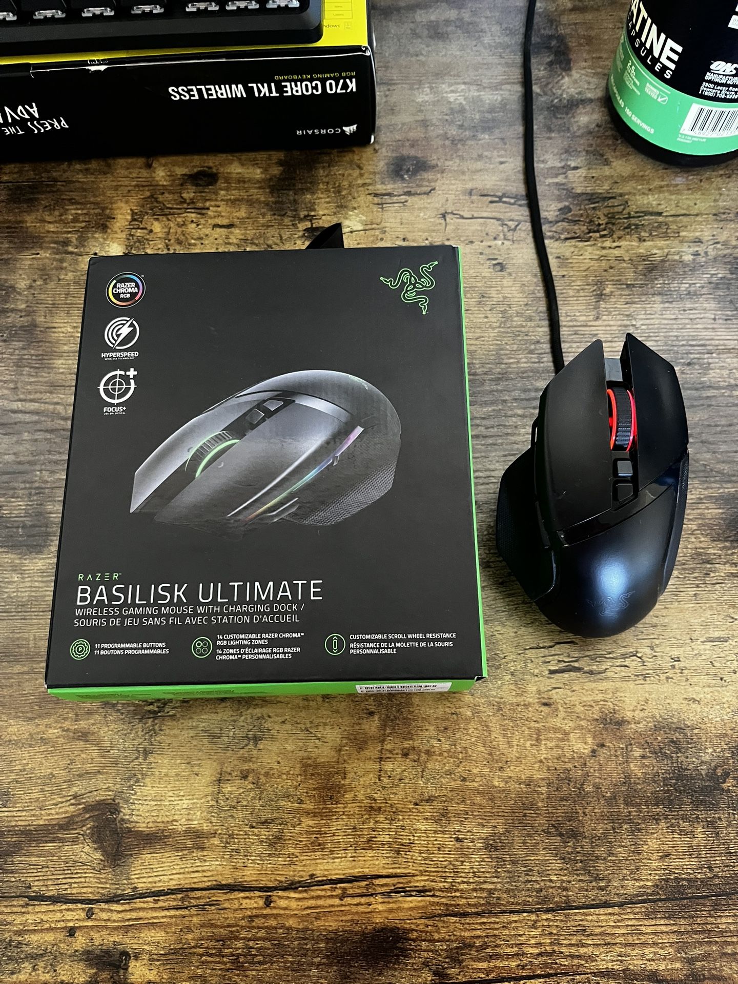 Razer Basilisk Ultimate Wireless Gaming Mouse