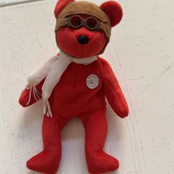 Ty Beanie Baby - BEARON the Bear (Midwest Airlines Exclusive Tag PROMO) MWMTs