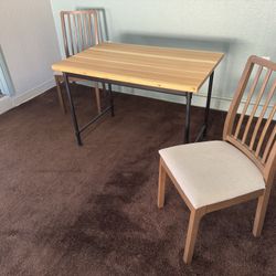 Table & 2 Chairs