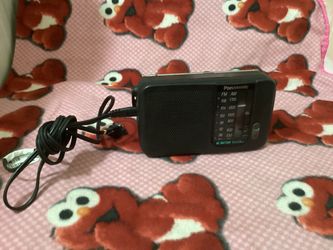 Panasonic AC-Battery Built In Ac Transformer Am Fm Radio