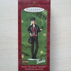 2000 Harley-Davidson Barbie Christmas Ornament 
