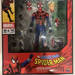Mafex Ben Riley Spiderman 143 New In Box