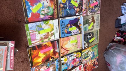 Anime manga books