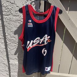 Hardaway 1996 Team USA Champion 48 Jersey 