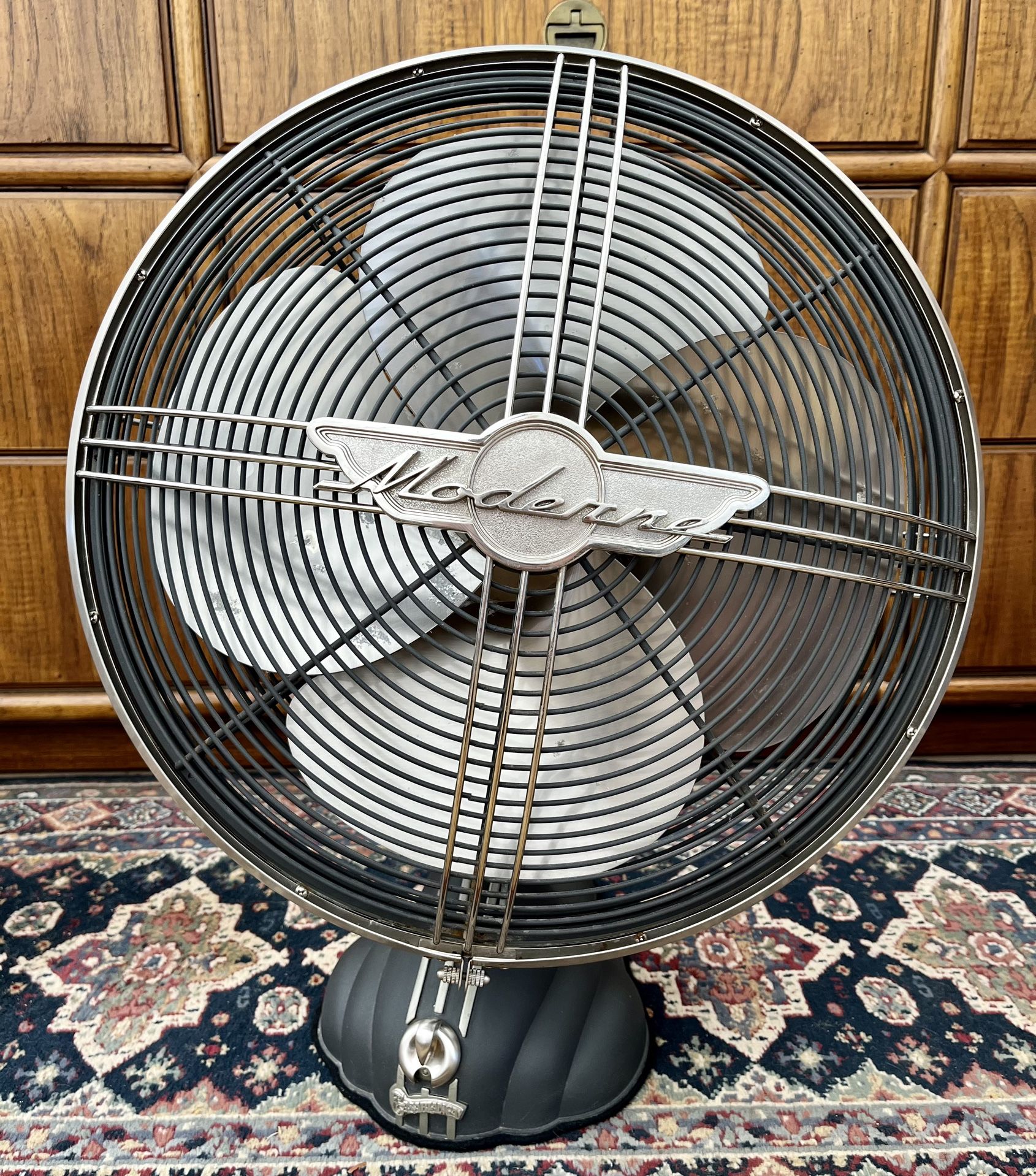 Casablanca Moderne Large Vintage Desk Fan 2968C