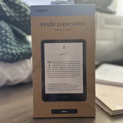 Black Kindle Paperwhite (Gen 12)