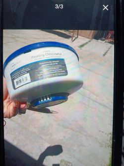 Pool floating chlorinator 7 imch
