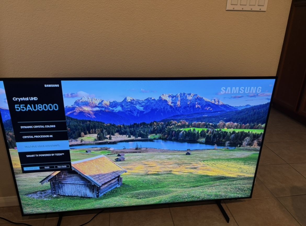 55” Samsung 4K UHD Smart TV