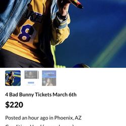 BAD BUNNY TICKETS SCAMMER