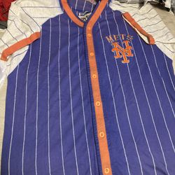 New York Mets Men’s Baseball Jersey Size X-LARGE