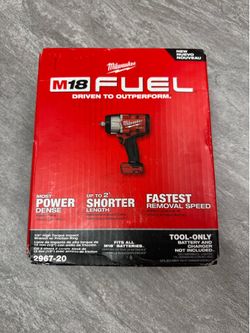 Milwaukee M18 Fuel 1/2” High Torque Impact Wrench w/ friction ring