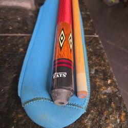 Beautiful Pool Cue And Case