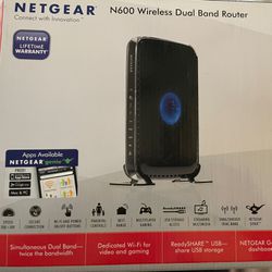 Netgear N600 Wireless Dual Band Router $5