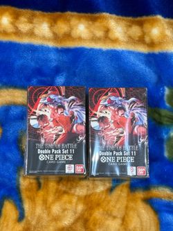 NEW One Piece TCG: The Time Of Battle OP-16 Double Pack Set