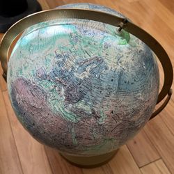 Vintage World Globe
