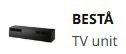 Black TV Unit