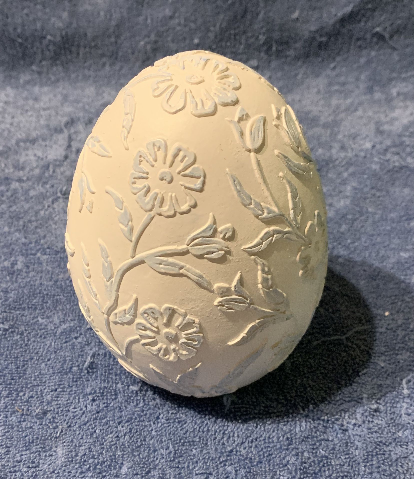 Home Decor Floral Egg