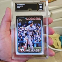 OHTANI Japanese Born HR Record 2024