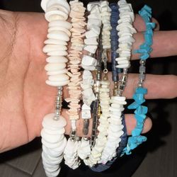 70’s Vintage Puka Shell Necklaces 