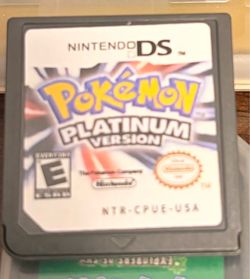 Pokémon Platinum Version Nintendo DS Cartridge