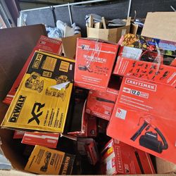 Tool and equipment pallets keep coming in dont miss out! pallets starting at $199 and up