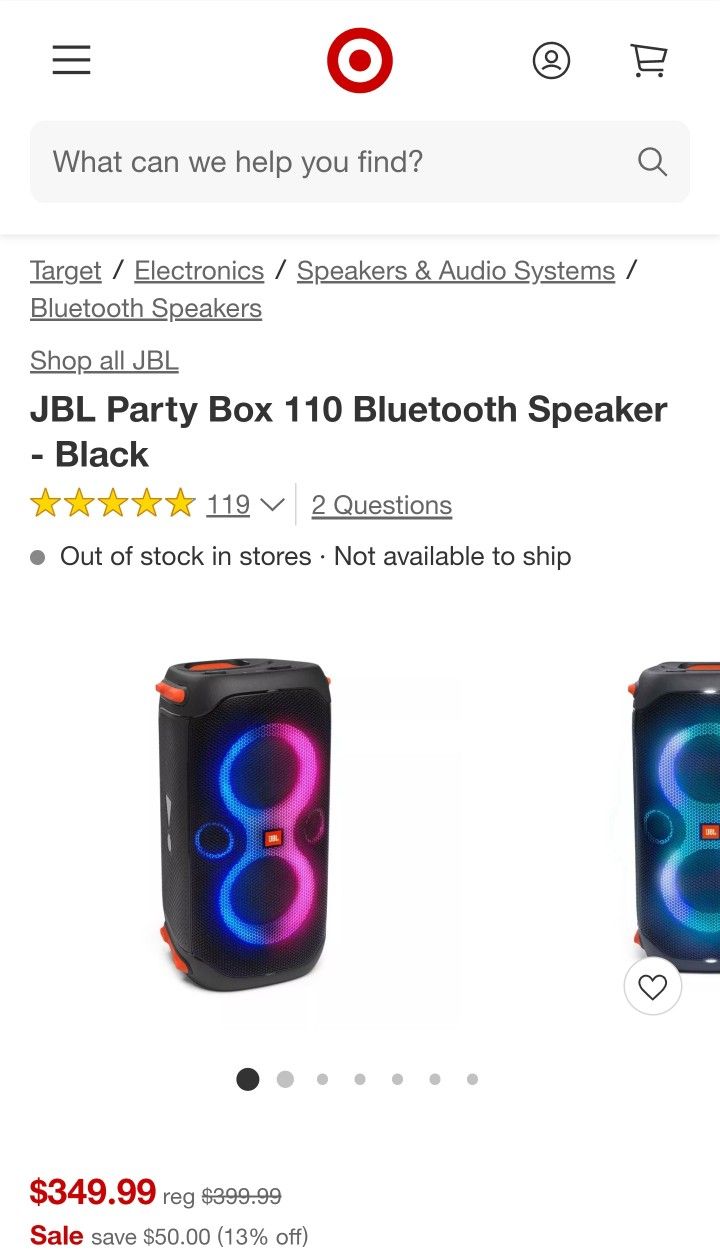 JBL Party Box 110