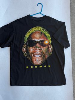 Size Large Dennis Rodman the worm T-shirt basketball