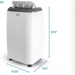New Inbox BPP 6000 BTU Cooling Rating (DOE) Portable Air Conditioner Cools 450 sq. ft. with Remote Control in White $275.00 O.B.O.