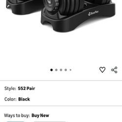Bowflex Adjustable Dumbbells 