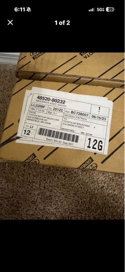 Genuine Toyota Shock Absorber Assembly 48(contact info removed)2