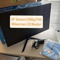 24" Element (1080p) FHD Widescreen LCD Monitor
