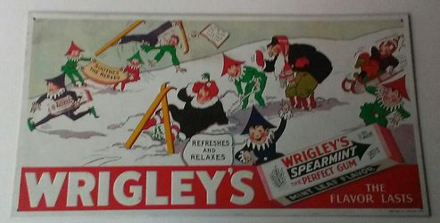 Wrigley's Sign